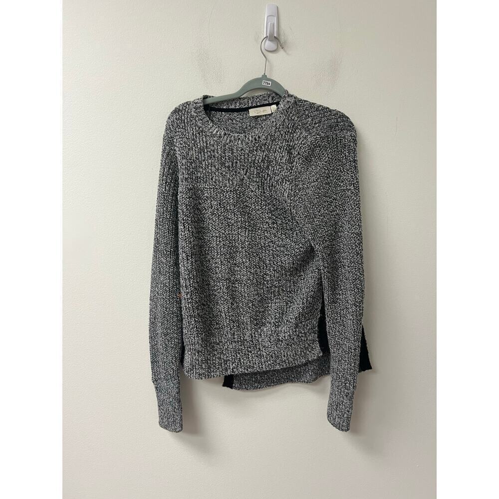 RD Style Grey and Black Sweater Size Medium
